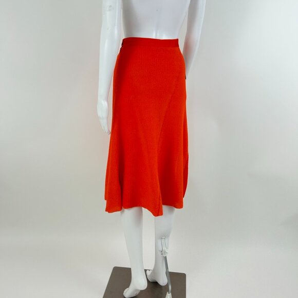 Victoria Beckham Orange Skirt - Picture 3 of 7